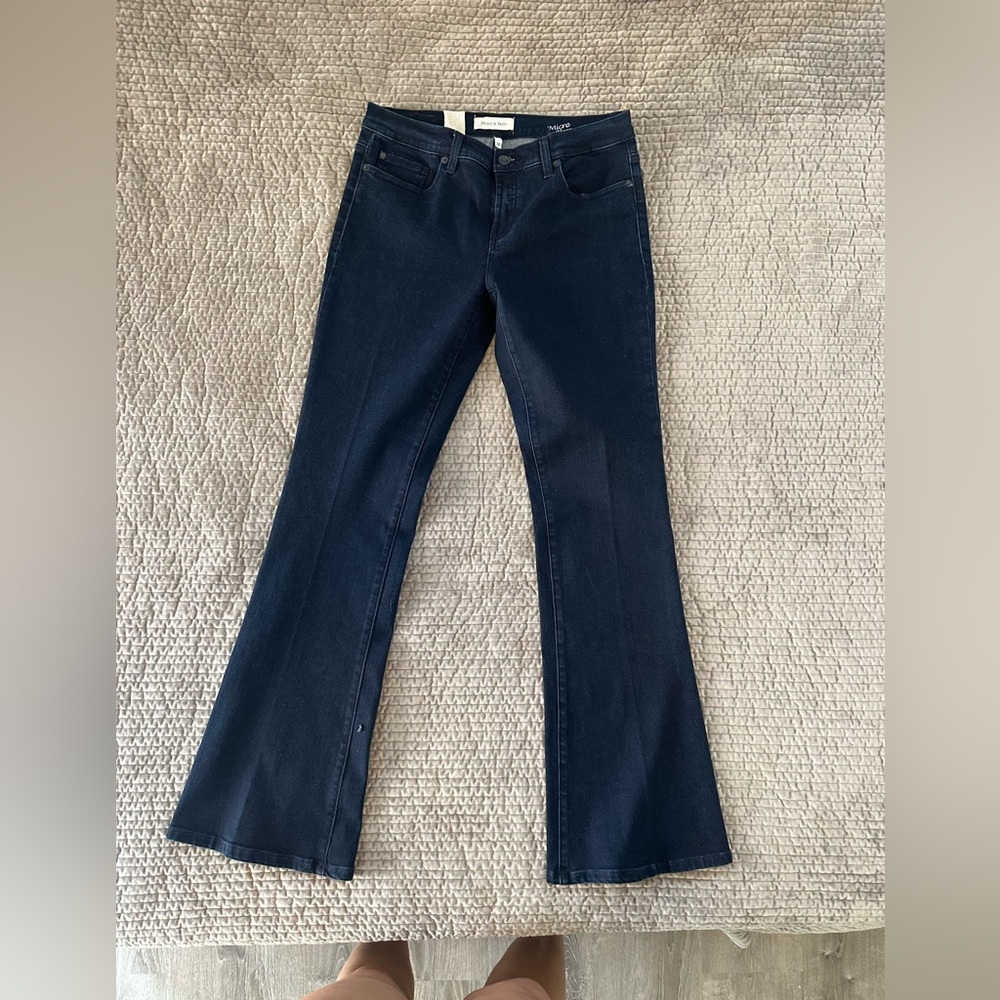Henry & Belle Dark Blue Flare Jeans